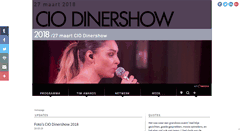 Desktop Screenshot of ciodinershow.nl